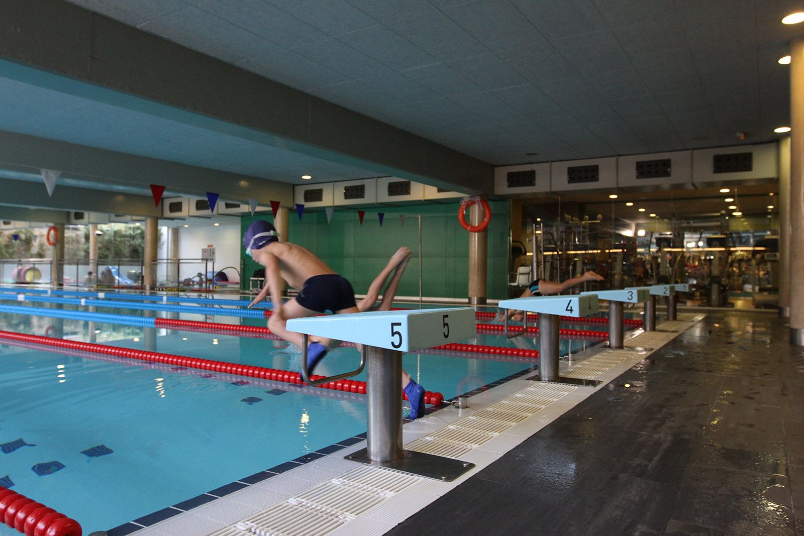 El campionat s'ha celebrat a la piscina de l'Europa International School. FOTO: Haidy Blanch
