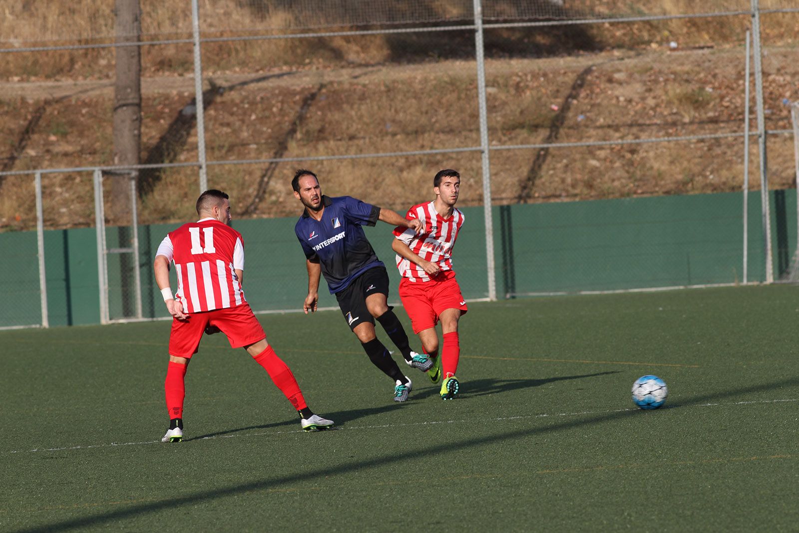 Imatge d'arxiu del primer partit de lliga del Junior FC contra la UE Sant Joan Despí. FOTO: Haidy Blanch