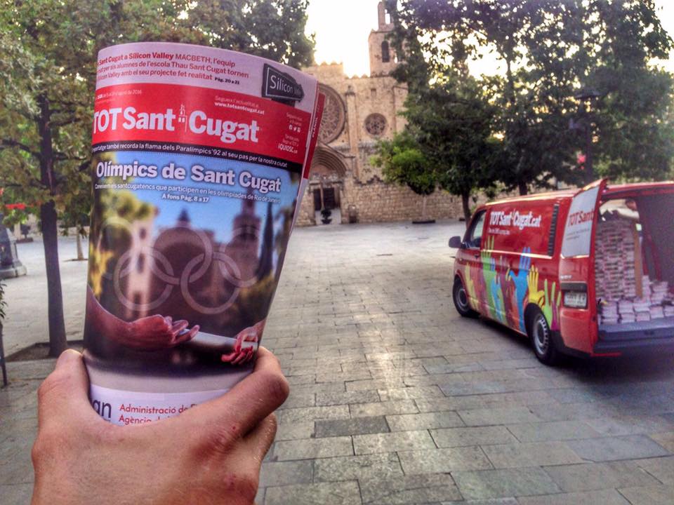 El TOT Sant Cugat és el mitjà preferit pels santcugatencs FOTO: Artur Ribera
