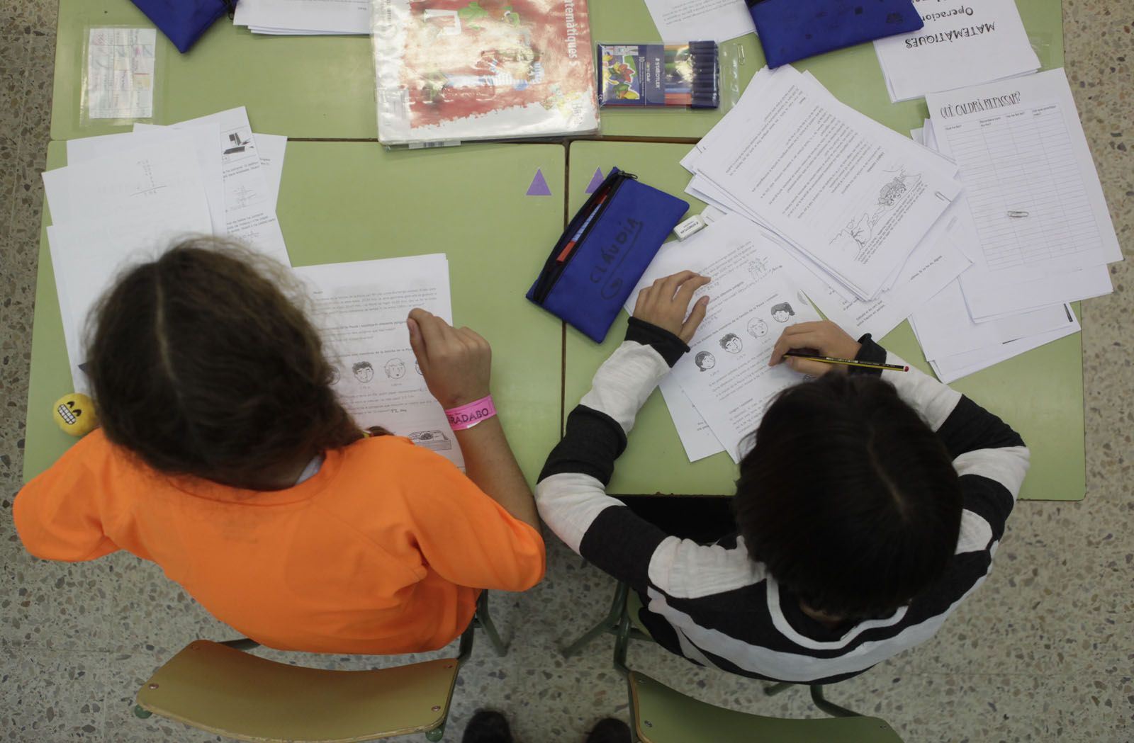 La quantitat i qualitat dels deures dels infants sempre ha estat un tema de debat FOTO: Artur Ribera 