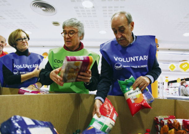 Imatge d'una edició passada del Gran Recapte FOTO: Lali Puig 