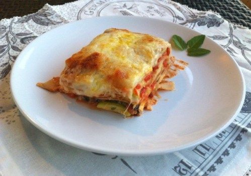 La lassagna de verdures de la Clara Martí FOTO: Cedida