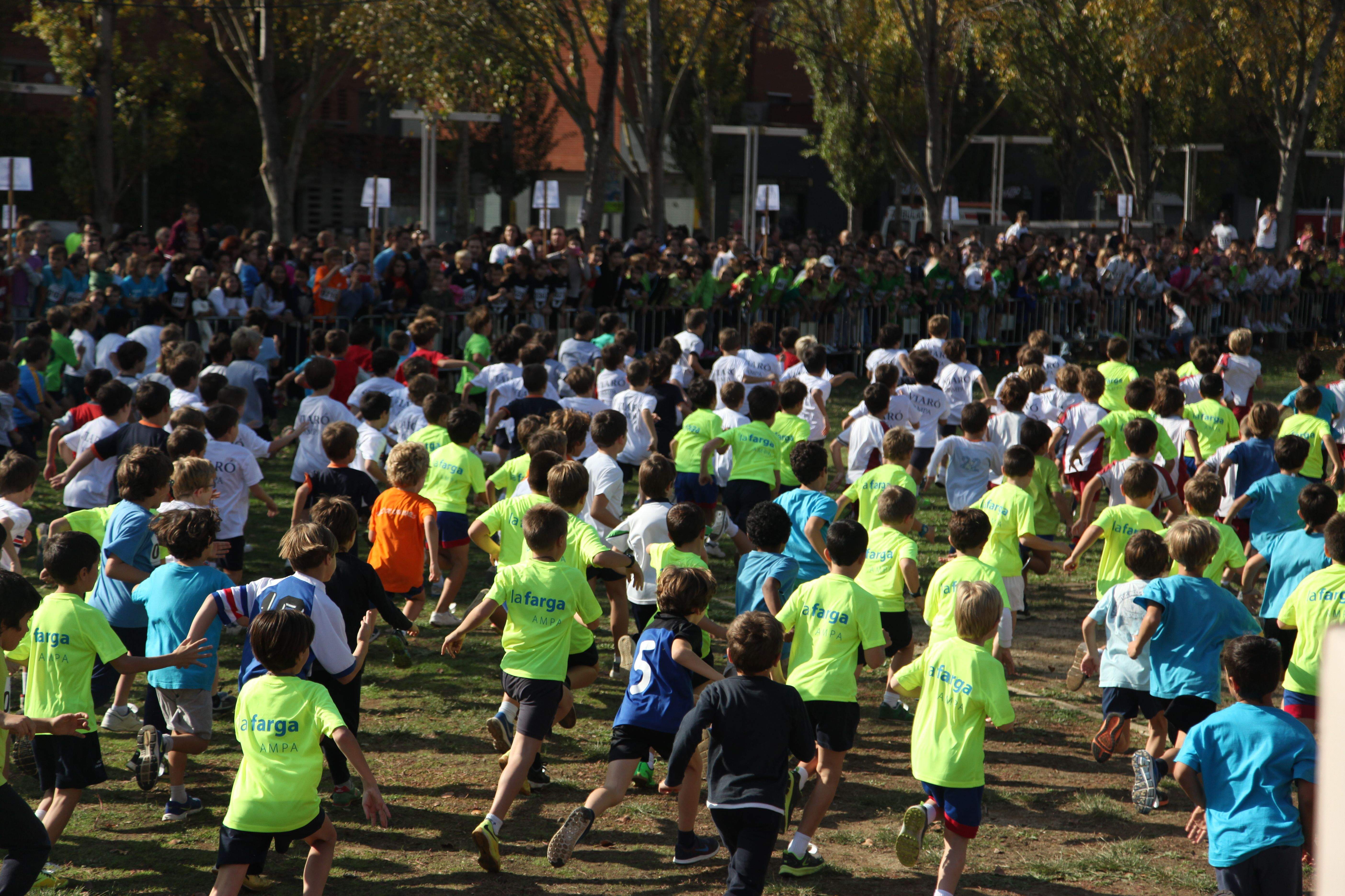 El Cros Ciutat de Sant Cugat es fa al parc de la Pollancreda. FOTO: Lali Puig