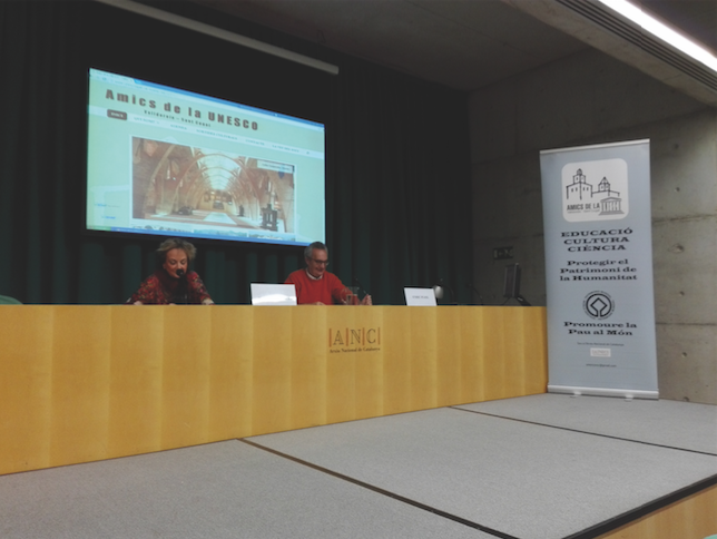 Una de les edicions anteriors del cicle de conferències dels Amics de la Unesco FOTO: Cedida 