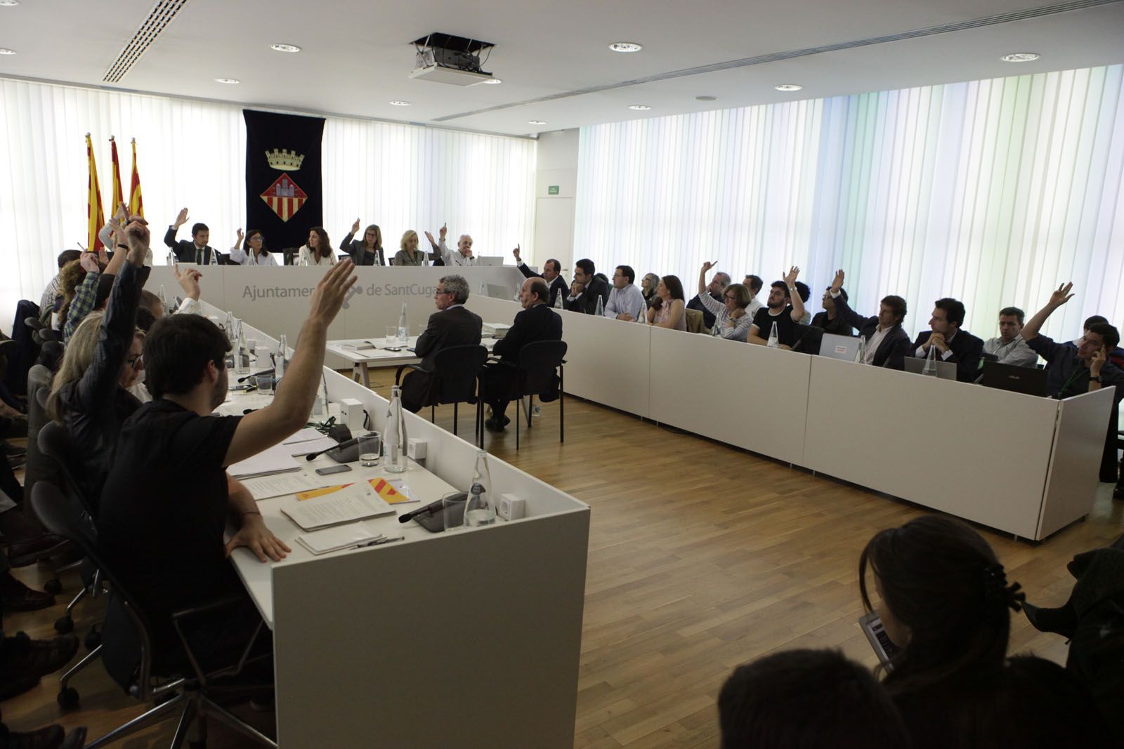 Fins ara, els plens començaven a les 19.00 h del vespre FOTO: Artur Ribera 