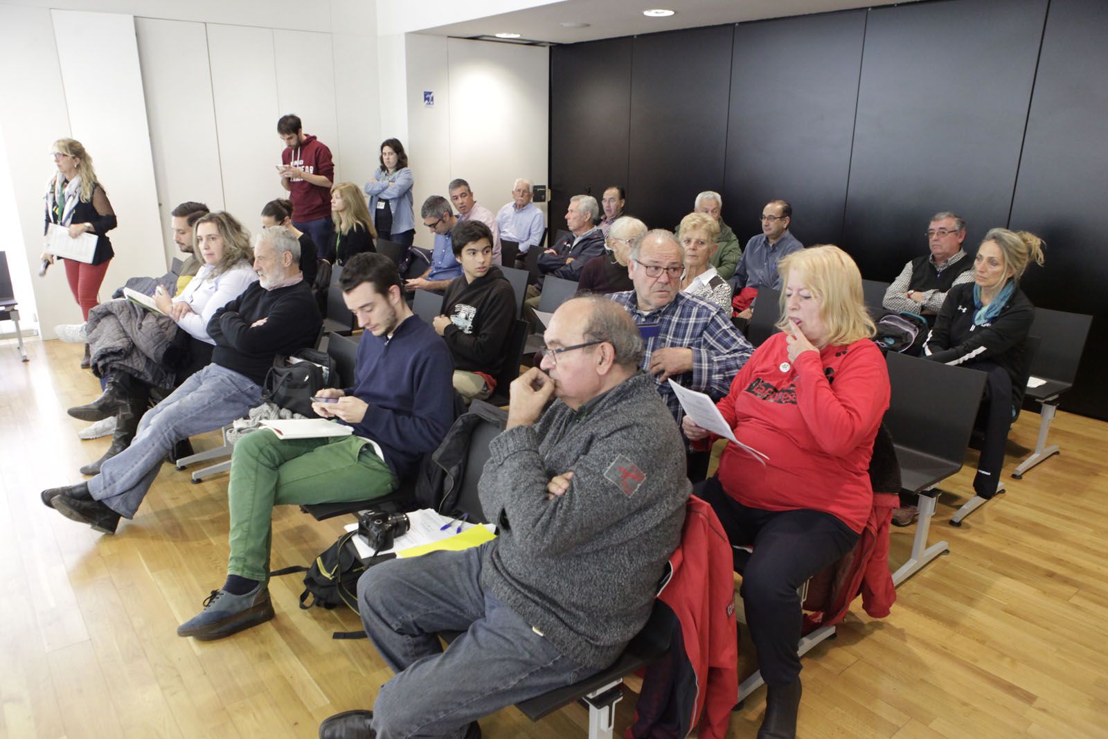 El torn de participació ciutadana ha comptat amb 5 intervencions  FOTO: Artur Ribera
