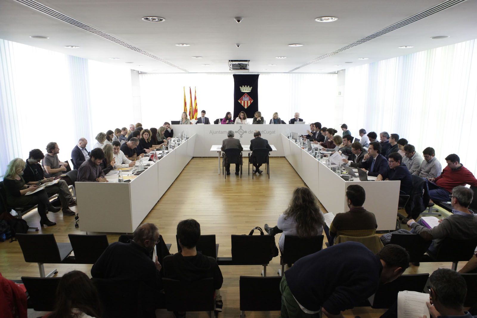  Vista general del ple