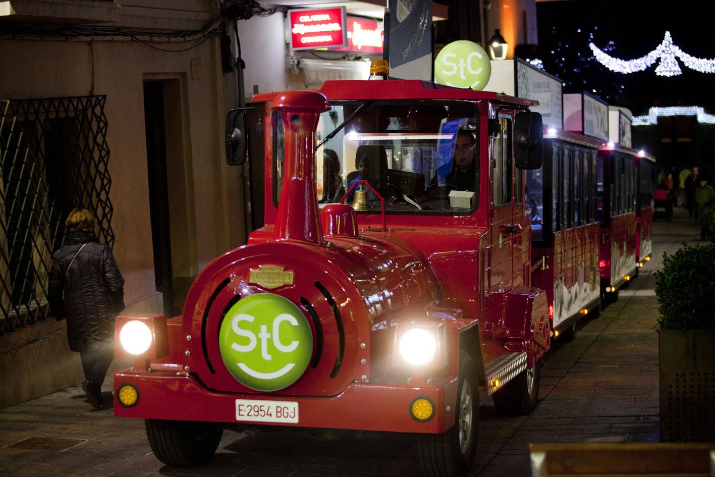  El trenet de Nadal l'any passat FOTO: Lali Puig
