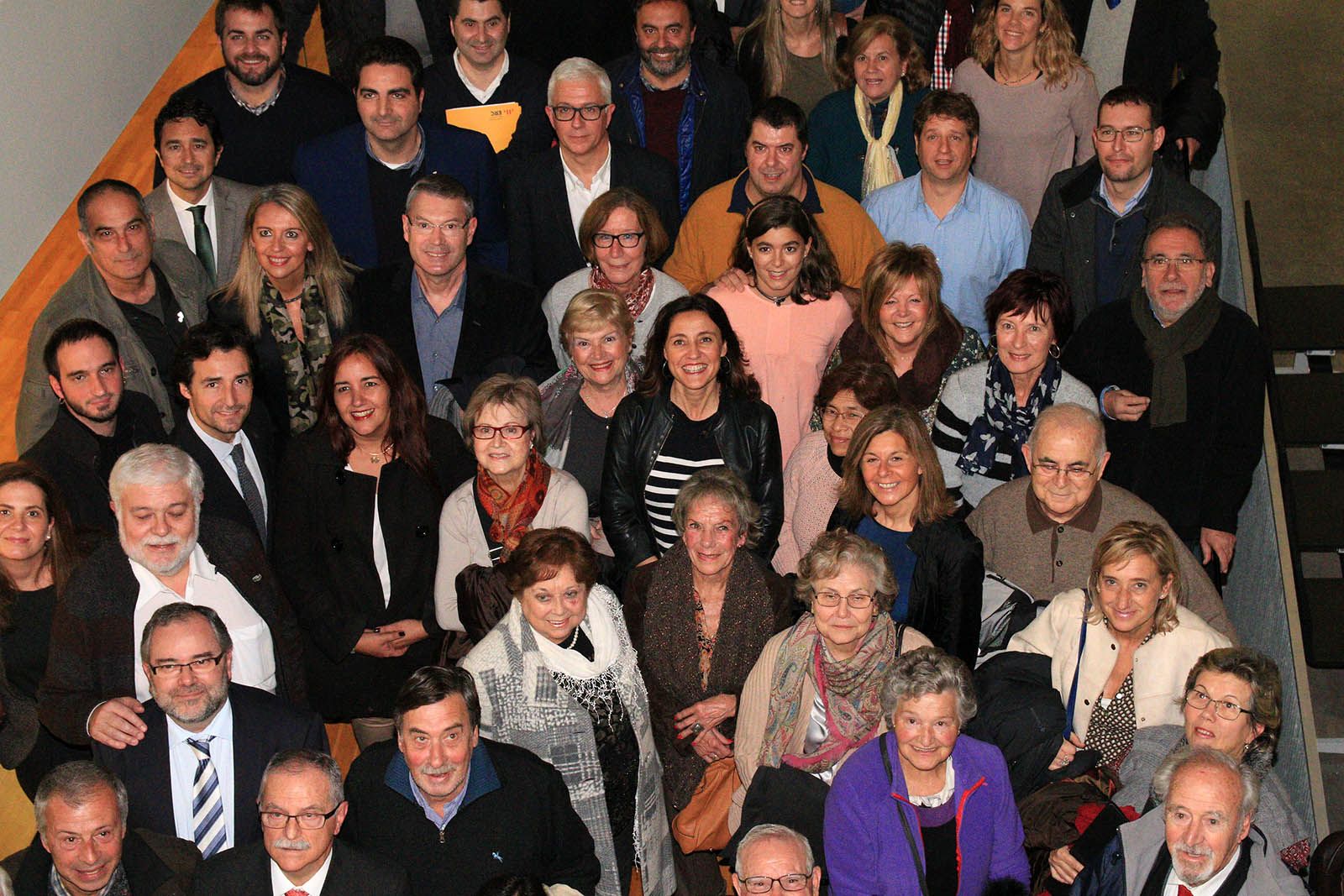 La ciutat reconeix la tasca de les quatre entitats centenàries del municipi  FOTO: Lali Álvarez