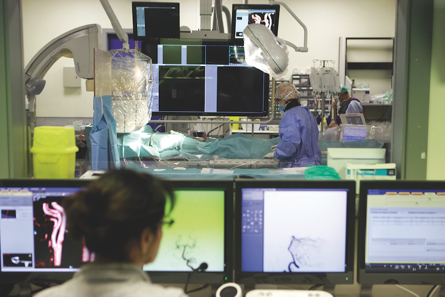 L’Hospital General, centre privat que atén una part de pacients de la xarxa pública FOTO: Artur Ribera