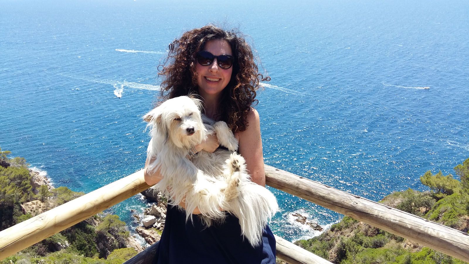 Asun Prim Vidal. A Tossa amb la Laika