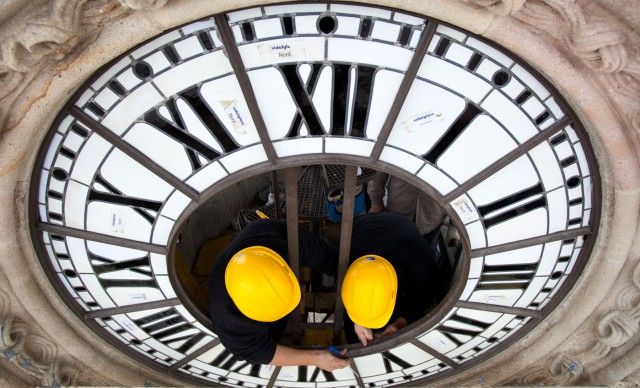 Recinte Històric de l'Hospital de Sant Pau. Torre del Rellotge. Barcelona 2011  FOTO: Robert Ramos