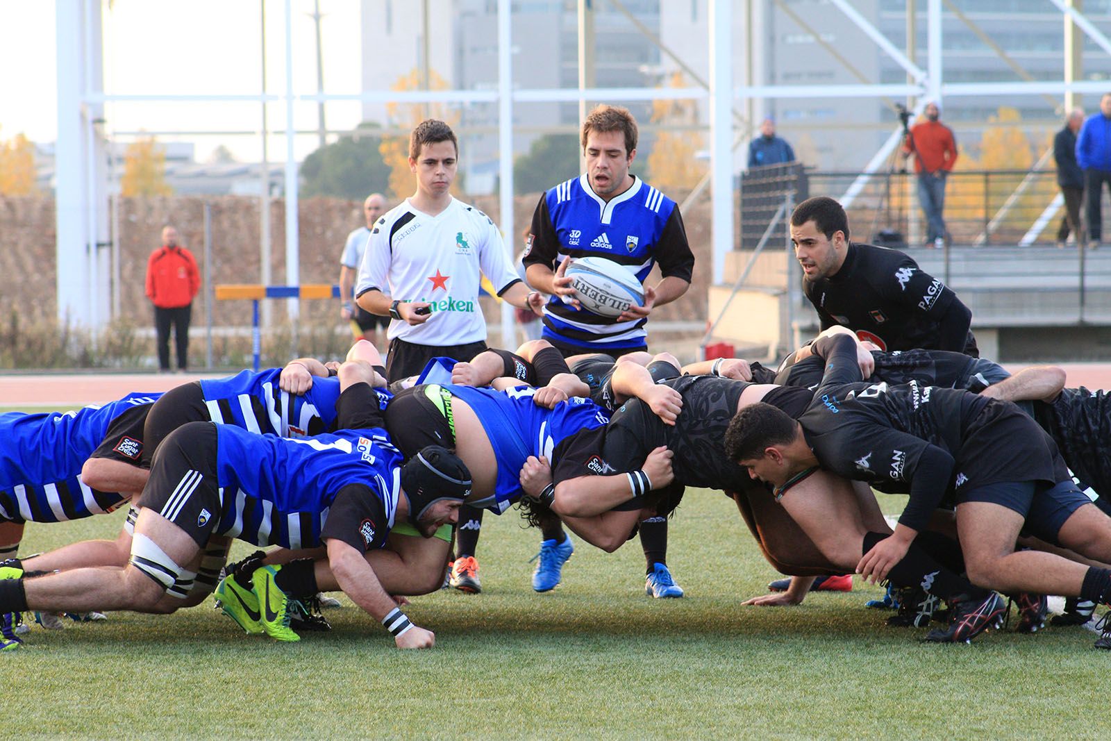 El CR Sant Cugat ha superat el BUC Barcelona per 54 punts a 12. FOTO: Lali Álvarez