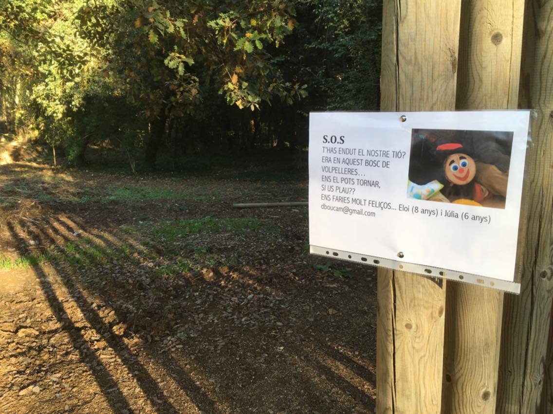 La família ha posat cartells FOTO: Cedida 