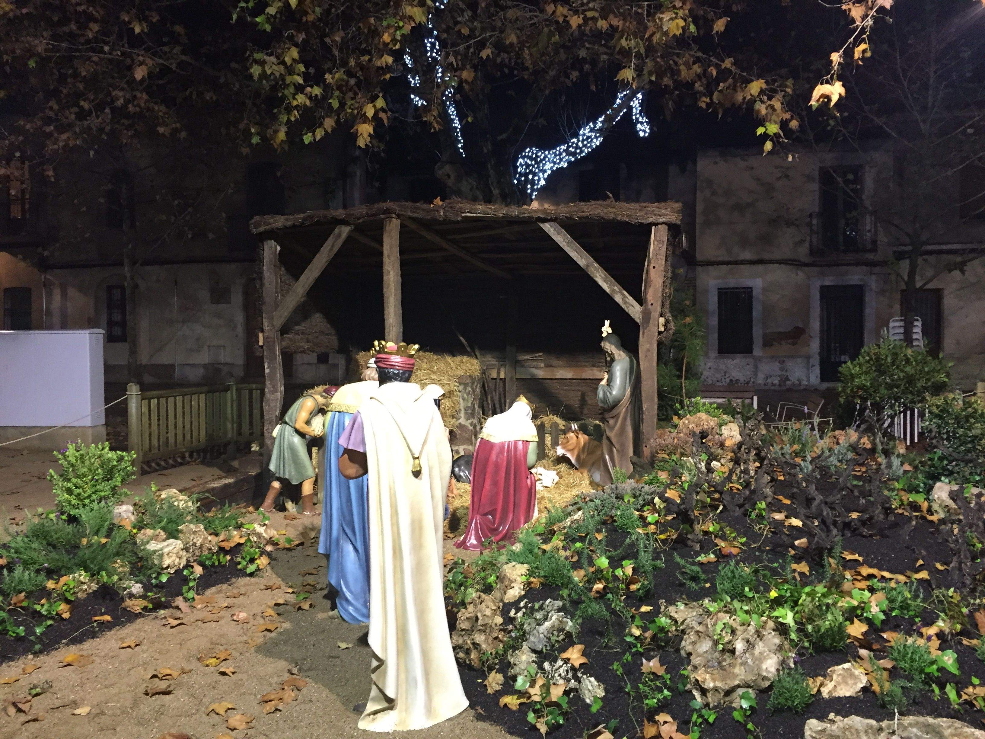 El pessebre està a plaça de Barcelona FOTO: Mireia Puente 