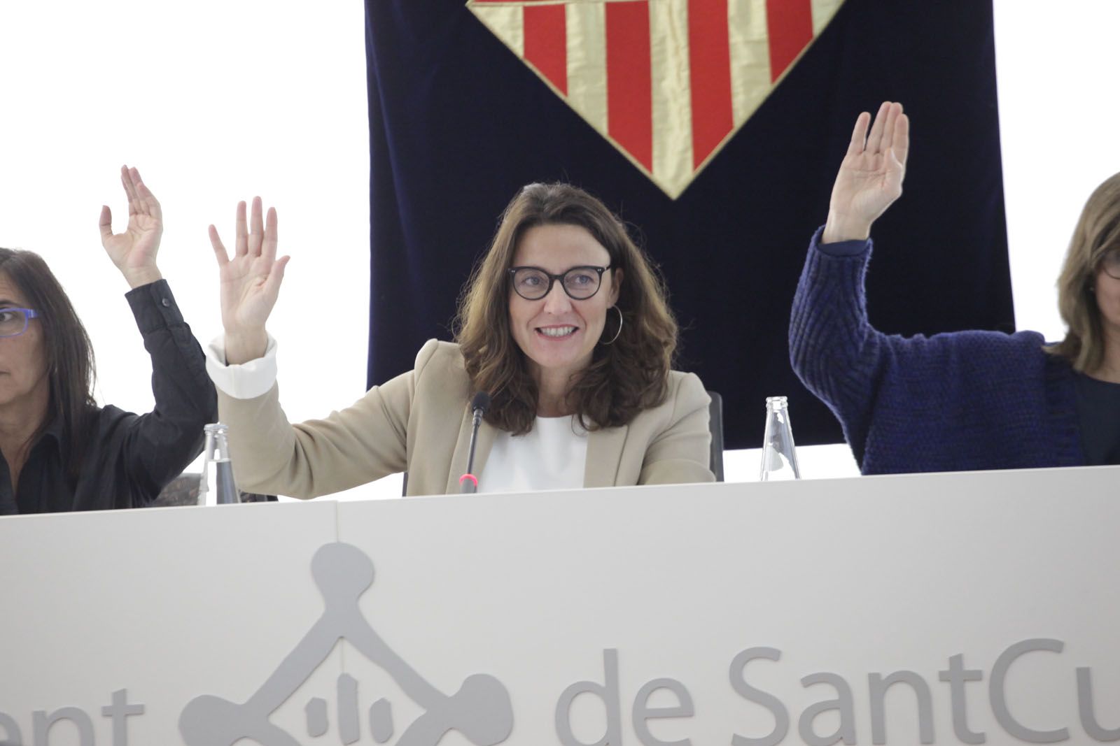 Mercè Conesa, alcaldessa de Sant Cugat. Foto: A. Ribera