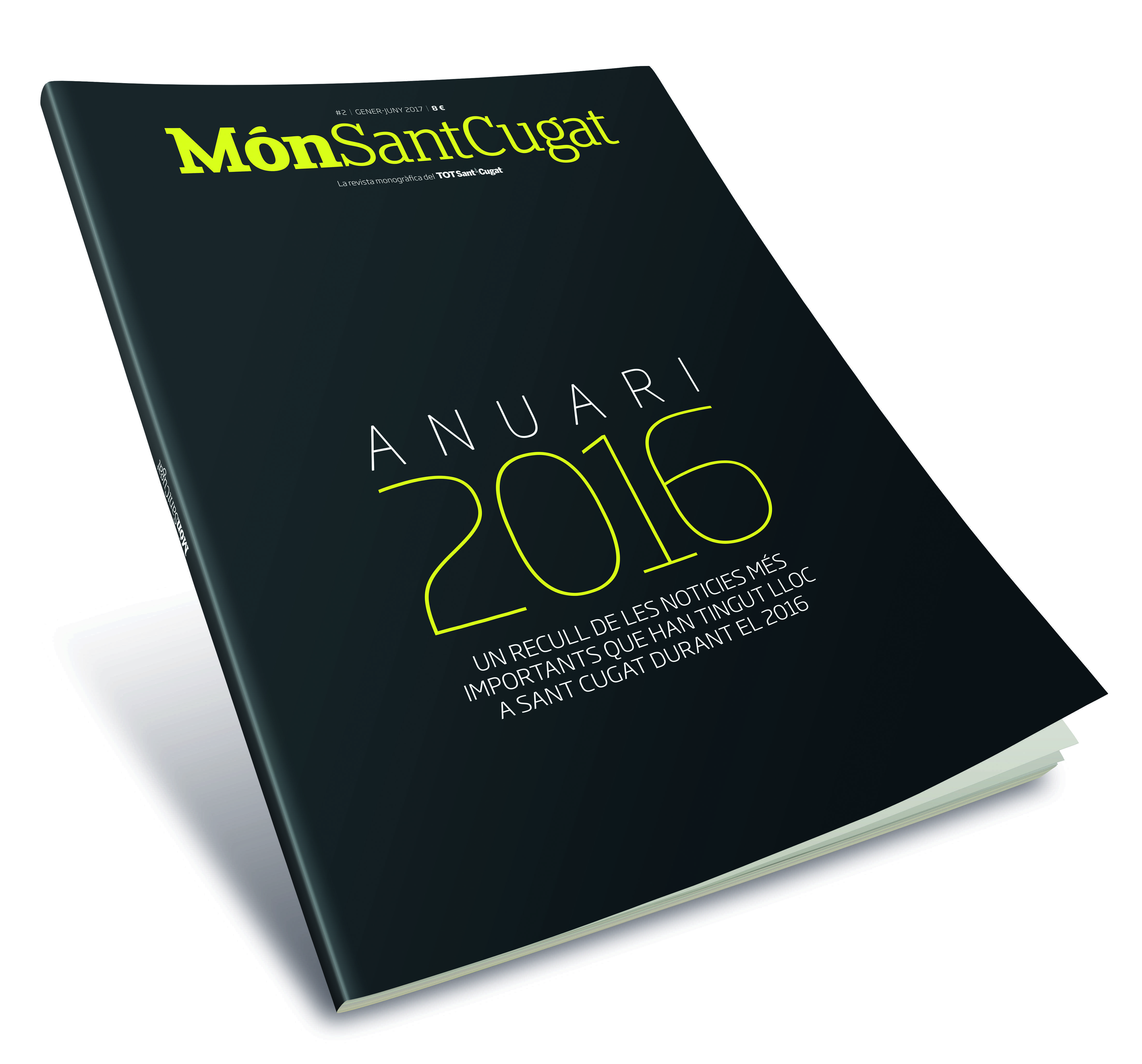 Portada de l'anuari del Món Sant Cugat