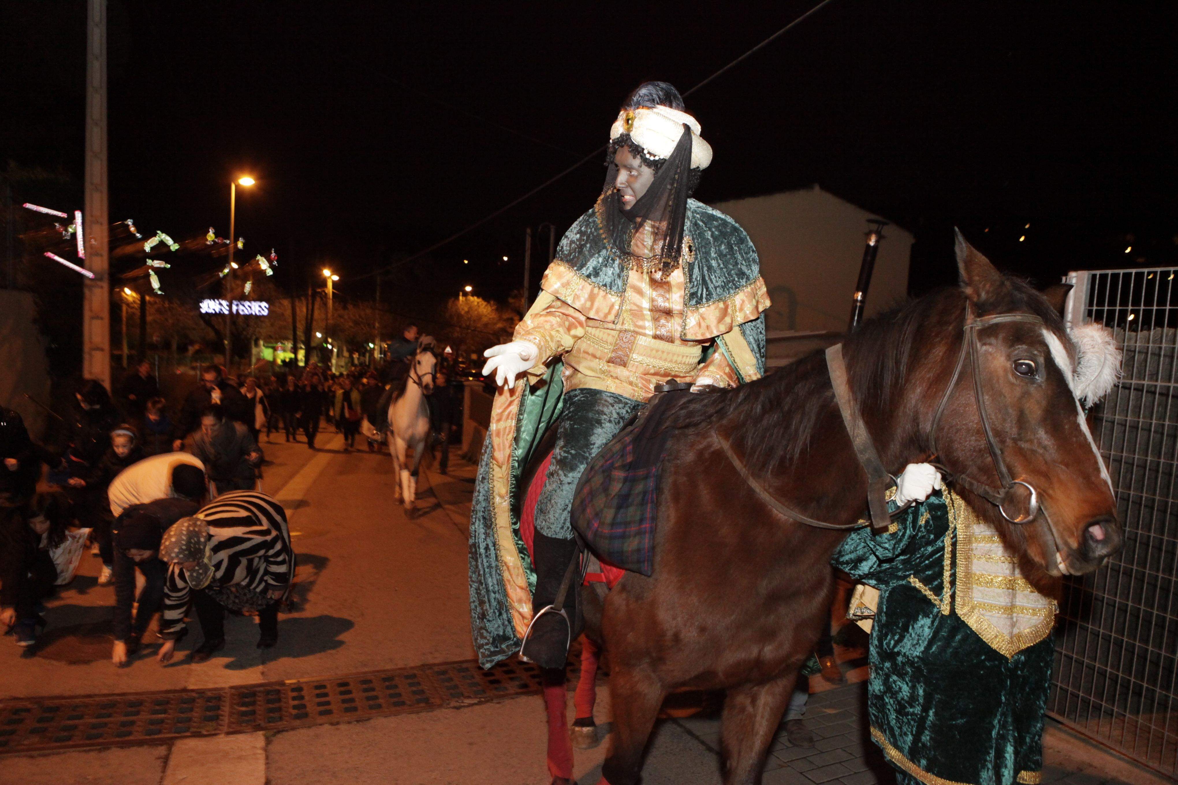 Els reis arribaran a cavall a les Planes  FOTO: Artur Ribera