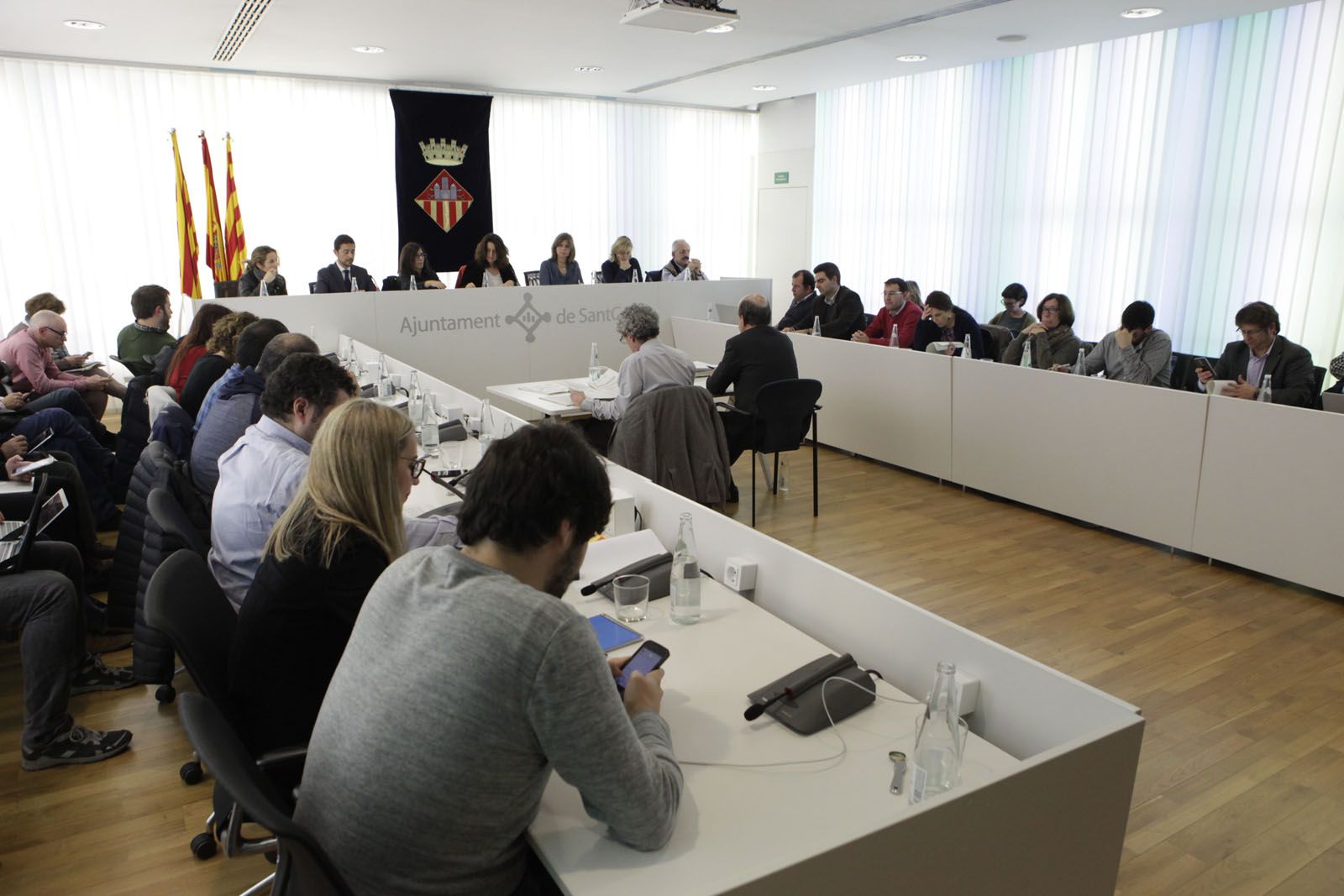 També es van aprovar les ordenances FOTO: Artur Ribera 