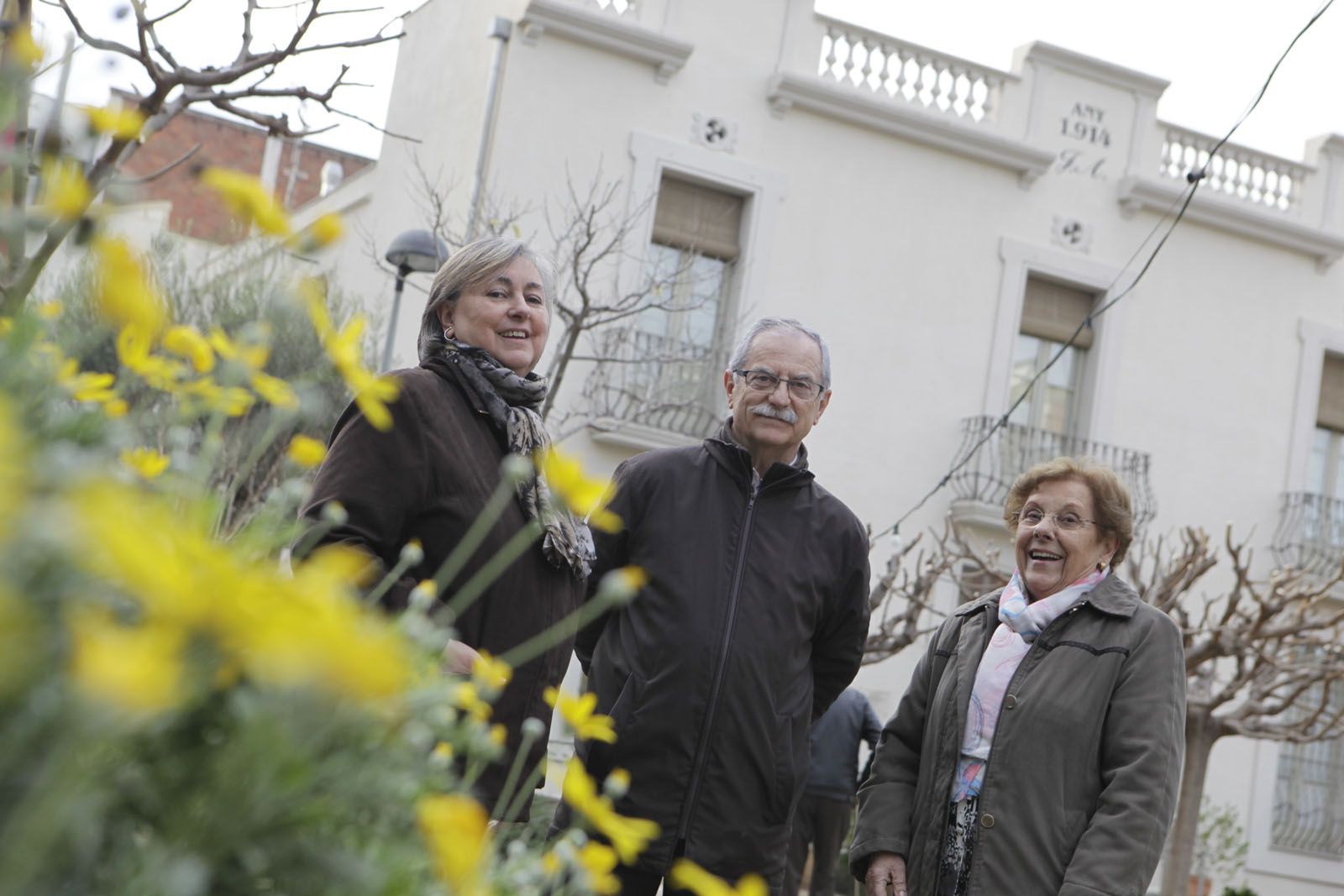 Carme Figuerola, Josep Garrell i Conxita Cortés FOTO: Artur Ribera 