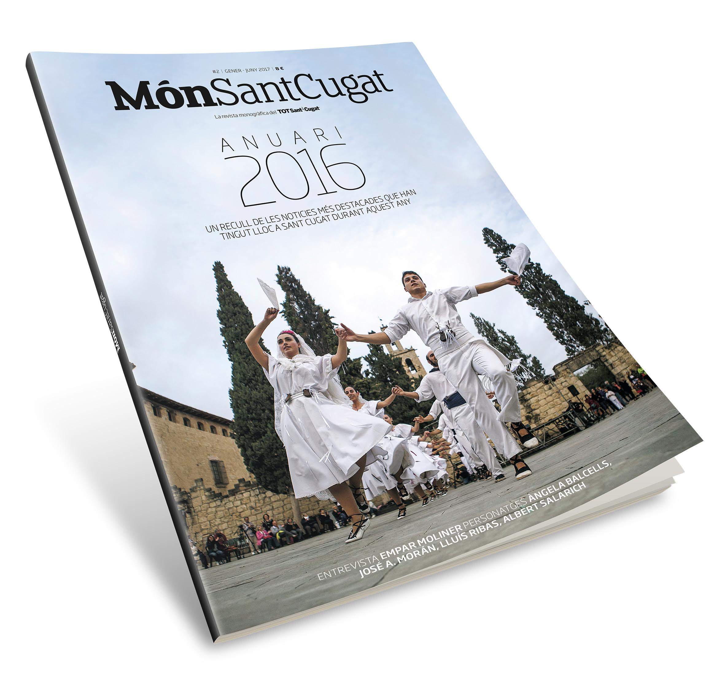 Portada de l'anuari del Món Sant Cugat