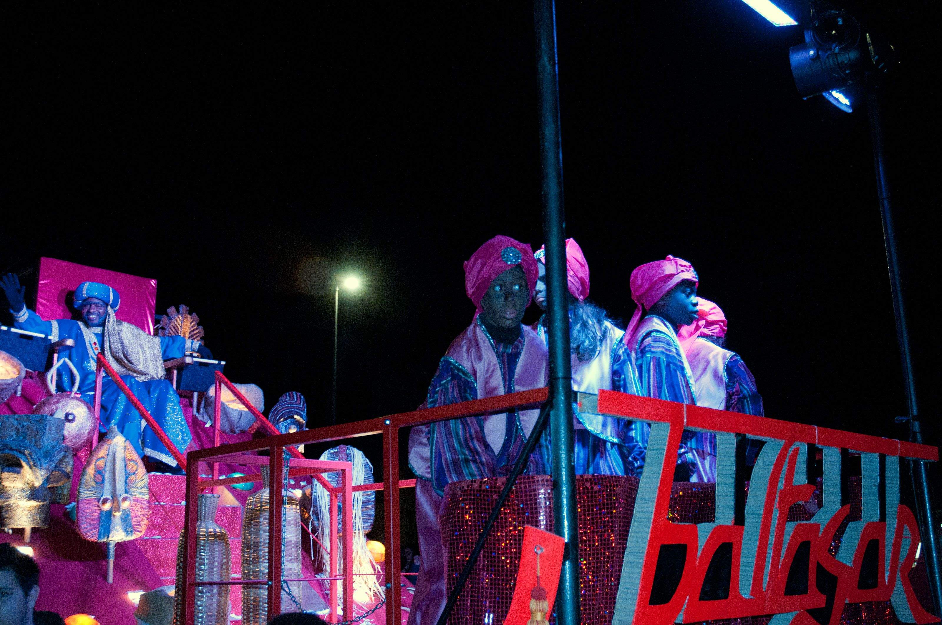 Baltasar, al seu carruatge FOTO: Bernat Millet