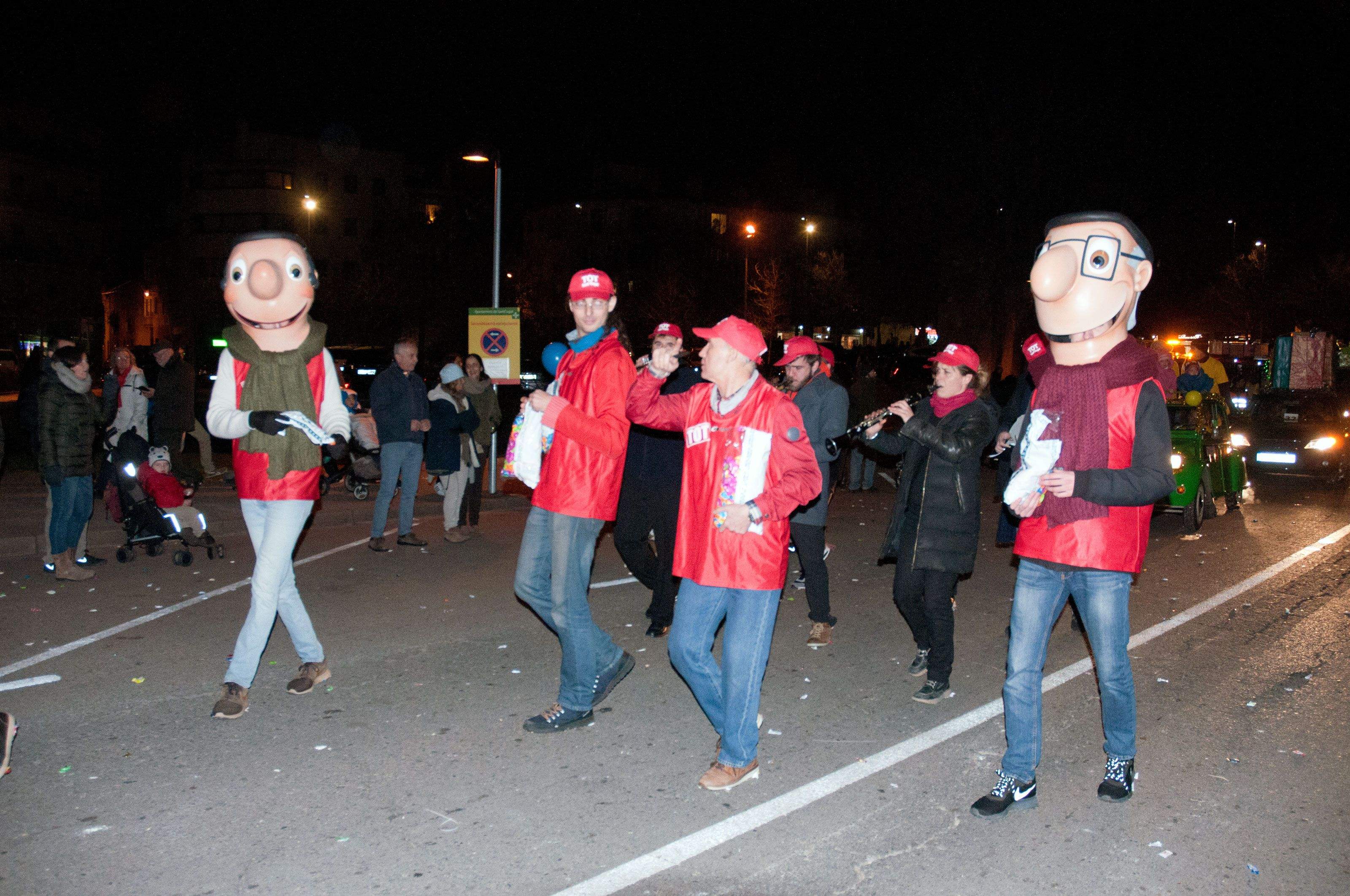  El Medir i el Cugat, capgrossos del TOT FOTO: Bernat Millet
