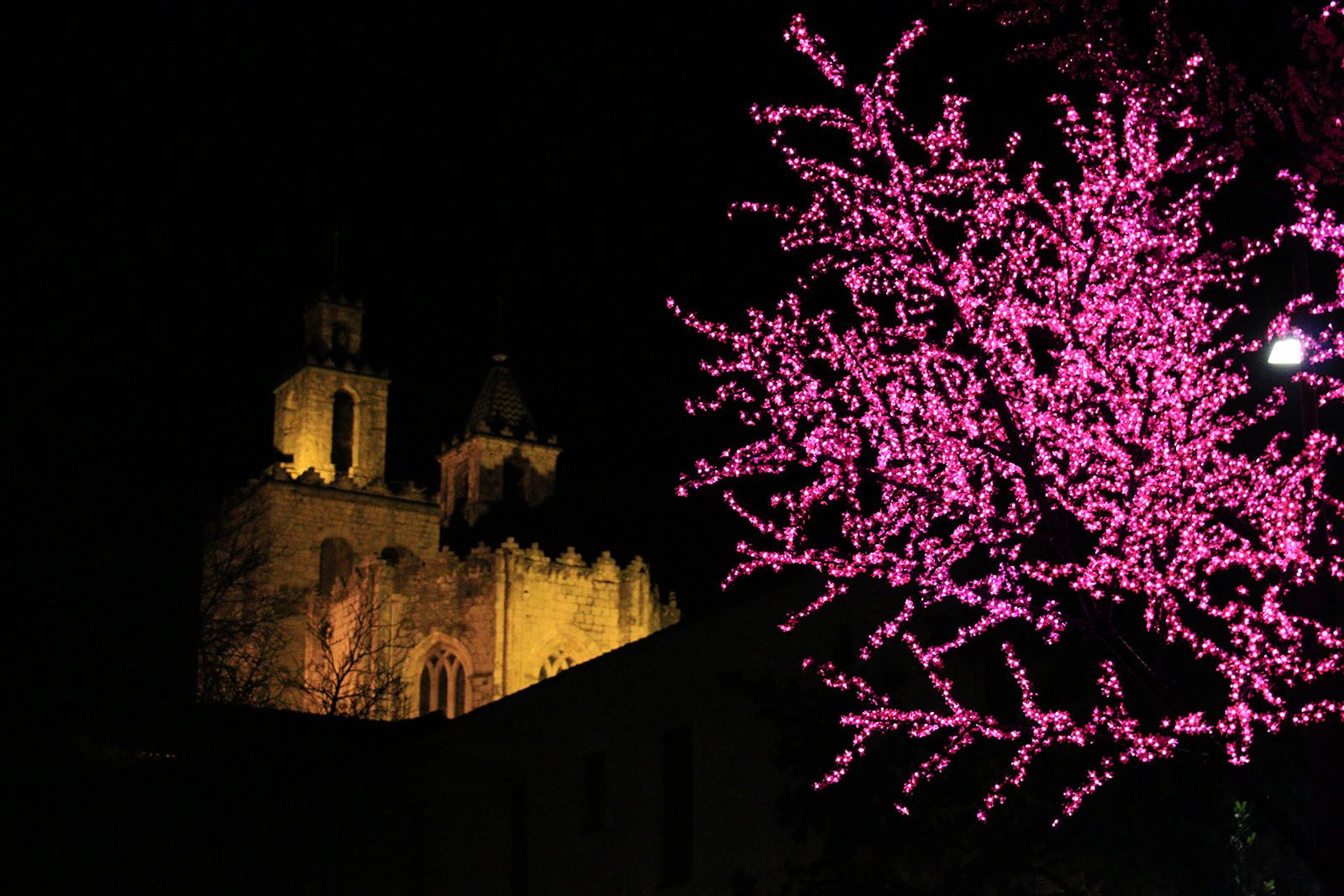 El Nadal, sempre amb llum a Sant Cugat FOTO: Lali Álvarez