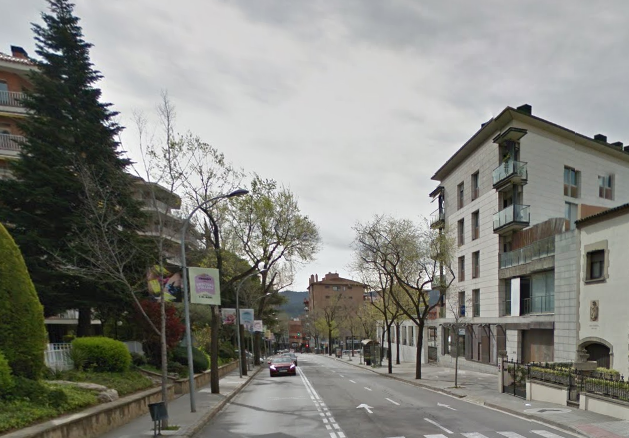 L'Ajuntament canviarà els arbres aquest hivern FOTO: Google Maps