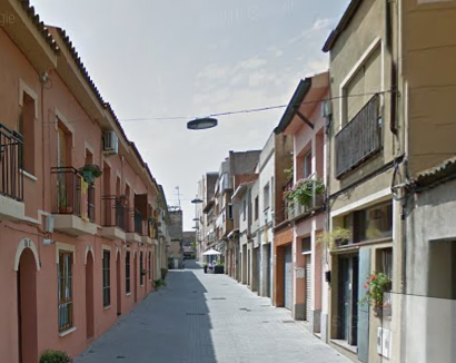El lloc dels fets va ser entre el carrer Sallés amb carrer Hospital FOTO: Google Maps