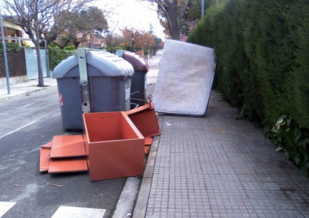 En els darrers mesos s'han vist molts voluminosos al carrer FOTO: Cedida 