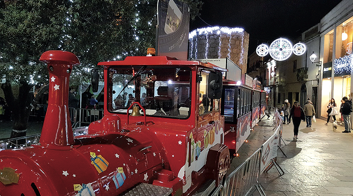 El trenet Sant Cugat Express FOTO: Cedida