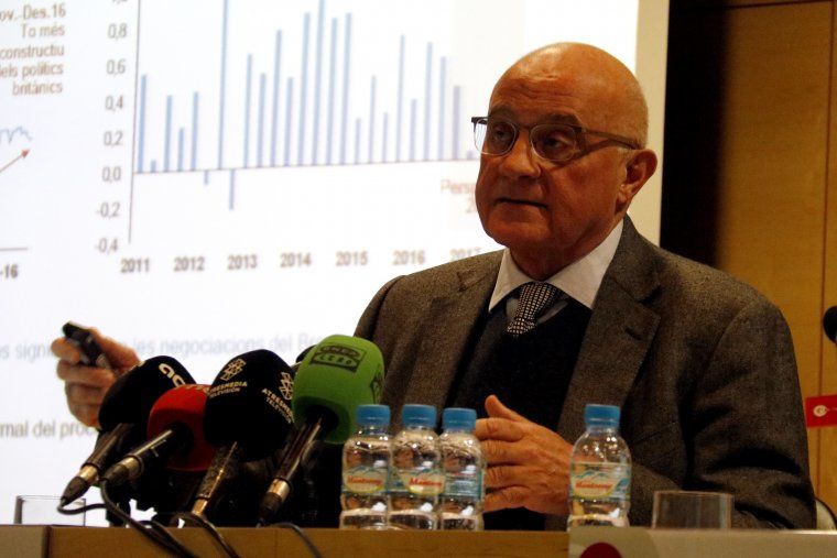El president de Banc Sabadell Josep Oliu FOTO: ACN