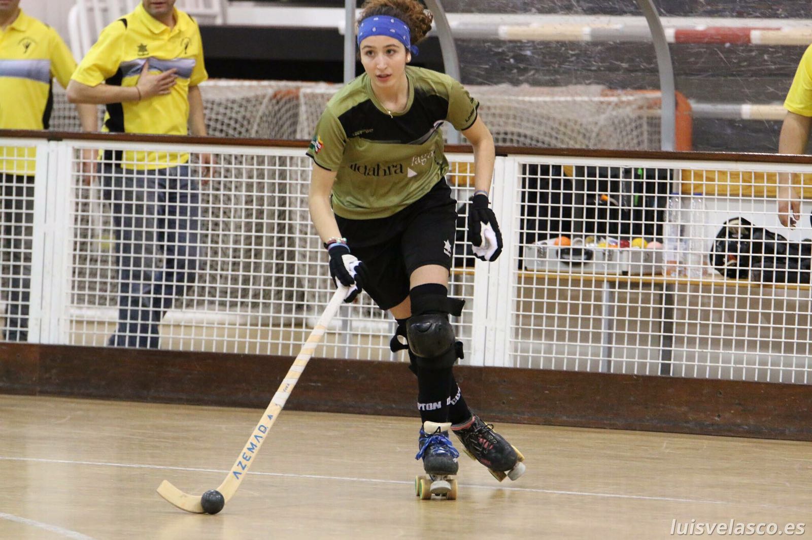 Anna Carranza en un partit amb el seu ja exequip, el CH Vila-sana FOTO: Luis Velasco