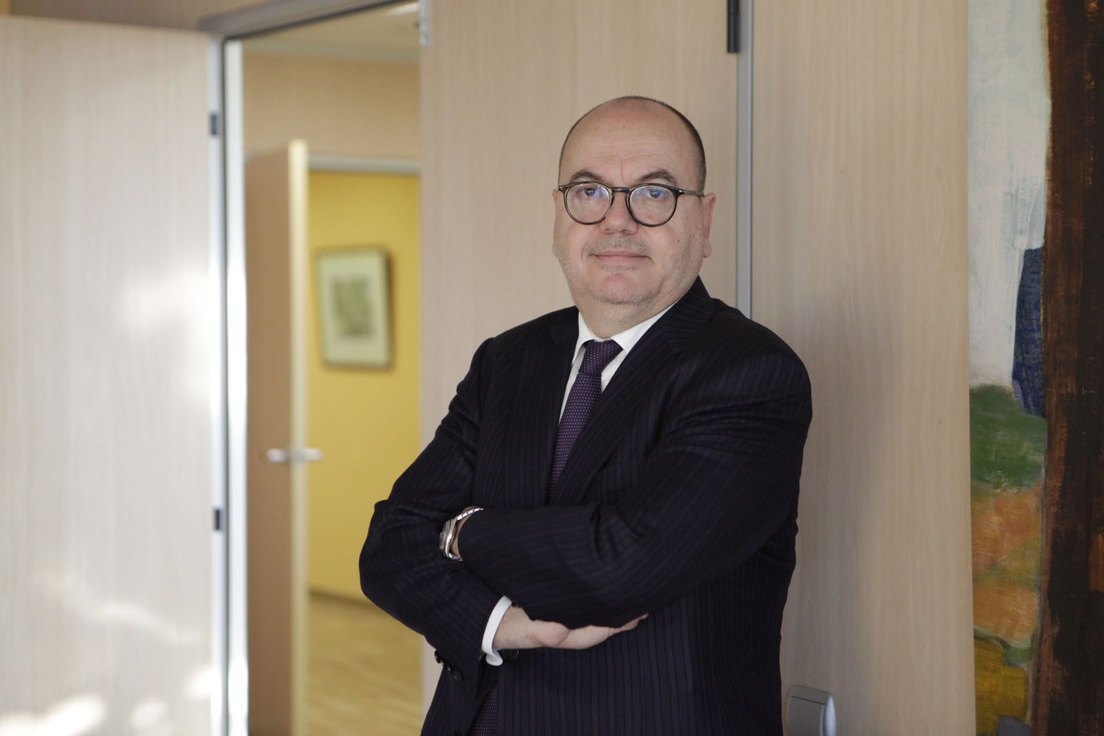 Eduard Torres, al seu despatx a Sant Cugat FOTO: Artur Ribera