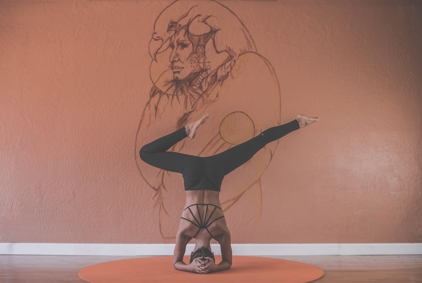 Una postura de ioga FOTO: Cedida