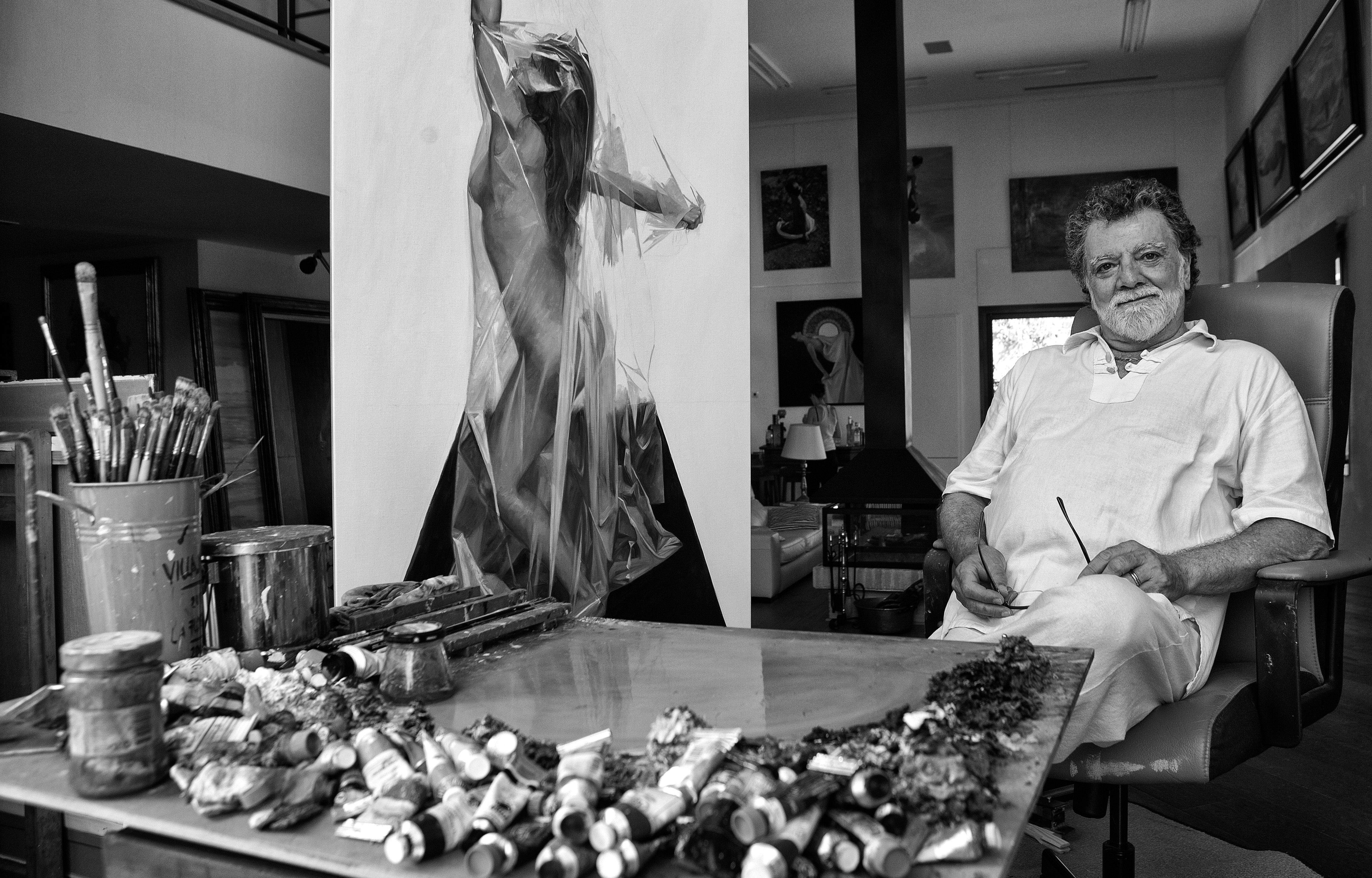 L'artista Lluís Ribas FOTO: Artur Ribera