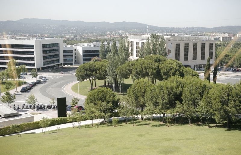 El parc empresarial de Can Sant Joan, a Sant Cugat FOTO: Artur Ribera 