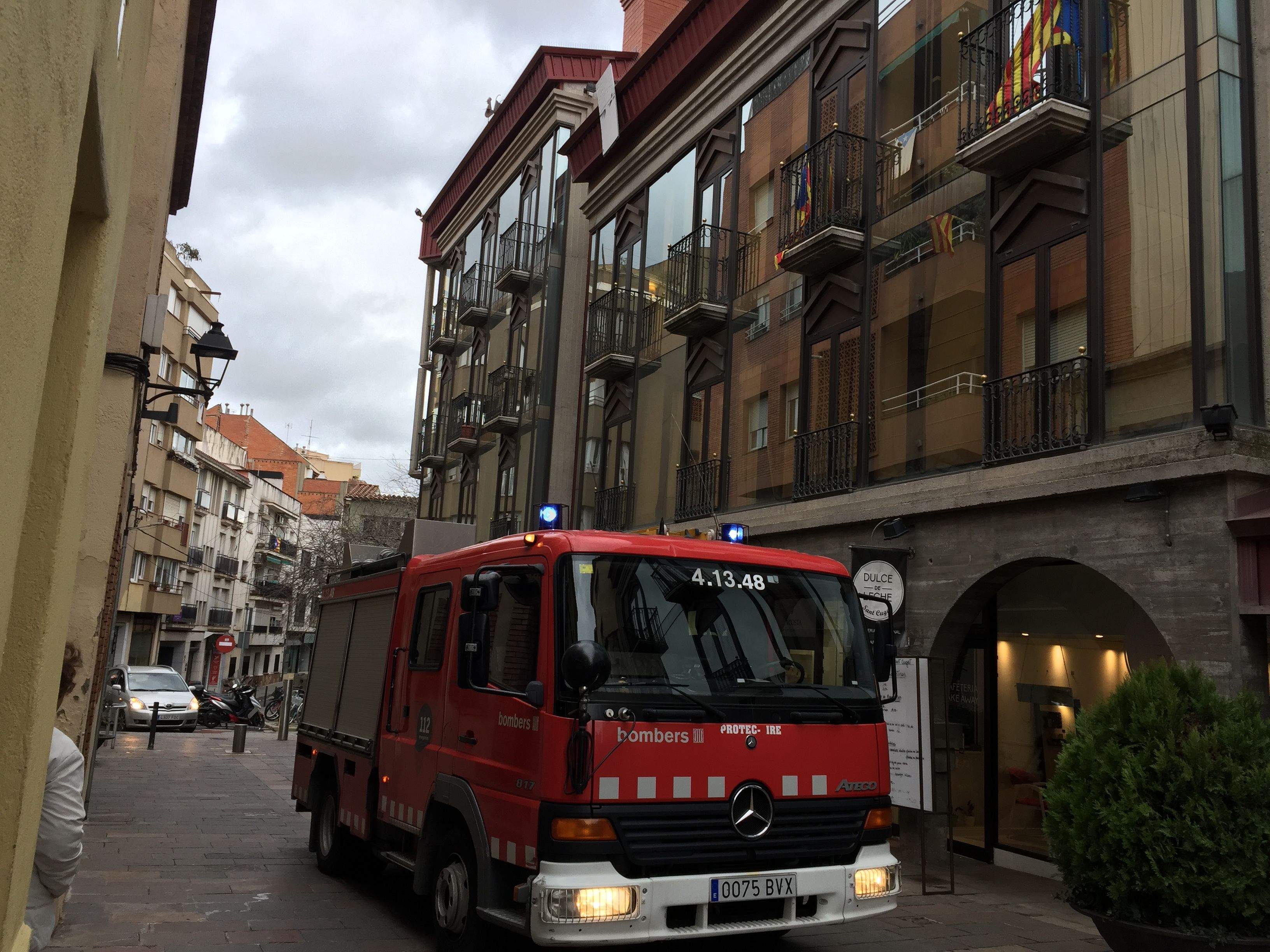 Moment de la intervenció  FOTO: C.C.