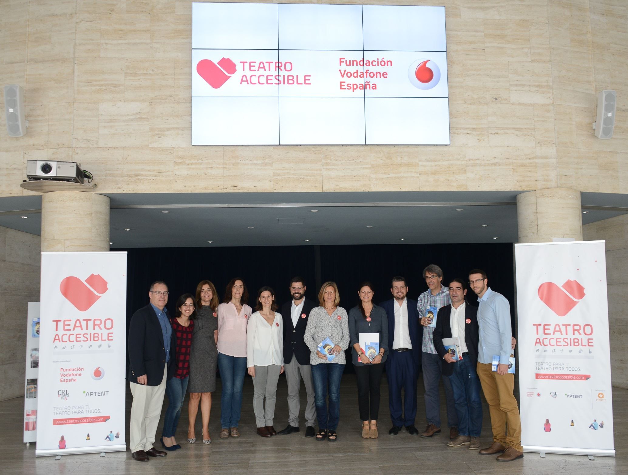 El Teatre-Auditori s'incorpora al projecte Teatro Accesible. FOTO: Cedida