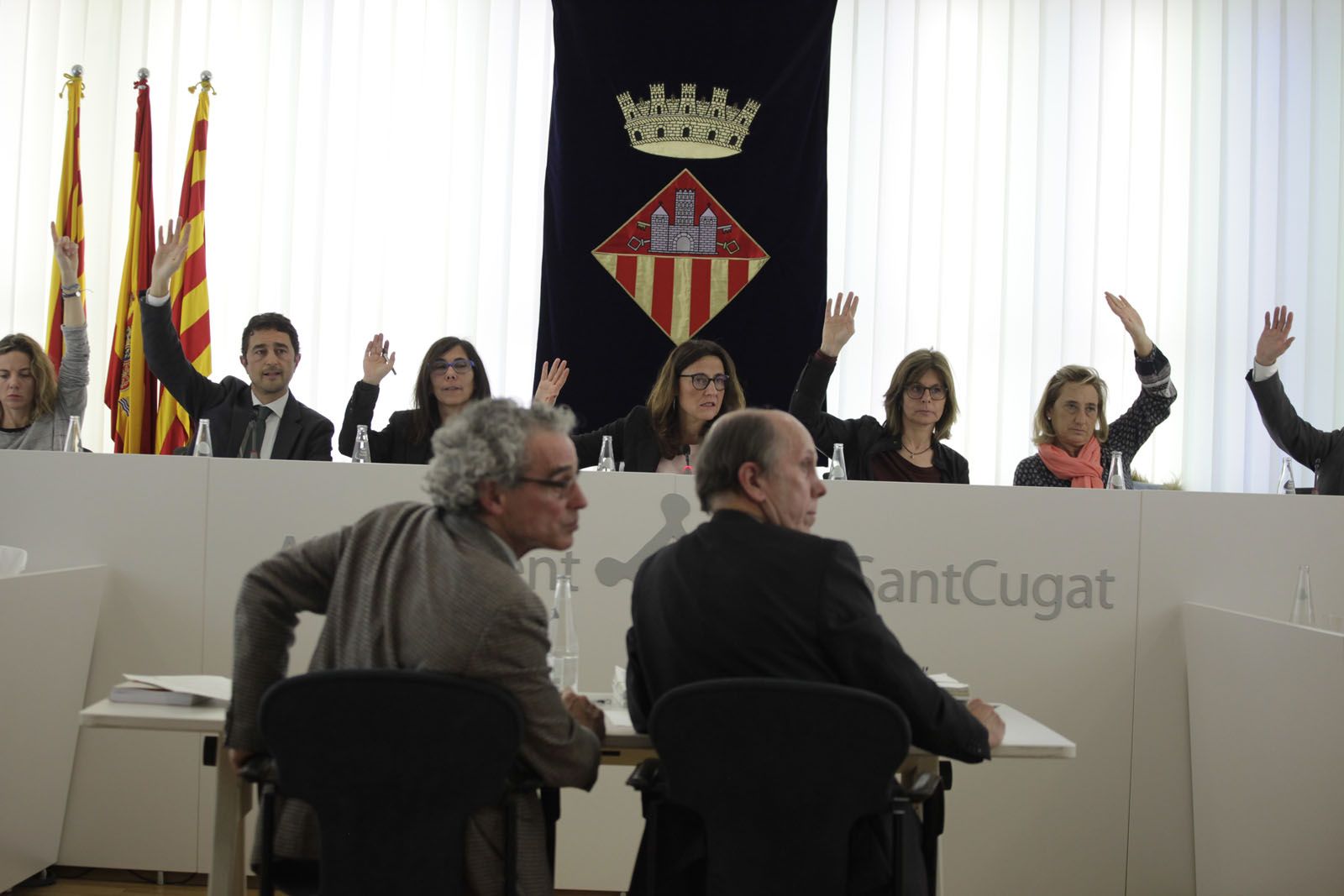 L'interventor i el secretari FOTO: Artur Ribera 