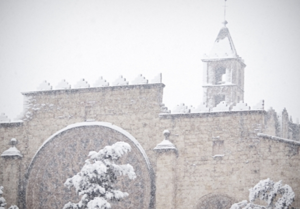 Imatge de la darrera nevada de Sant Cugat. FOTO: Artur Ribera