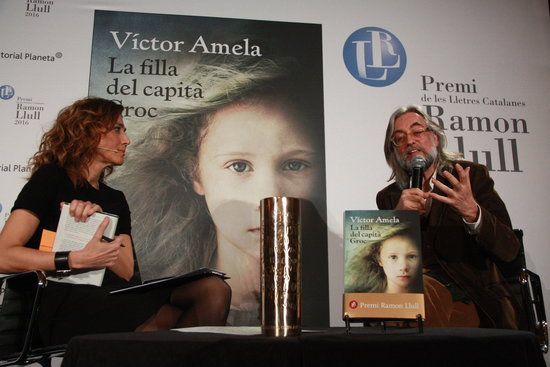 El llibre d'Amela és Premi Ramon Llull 2016  FOTO: Pau Cortina