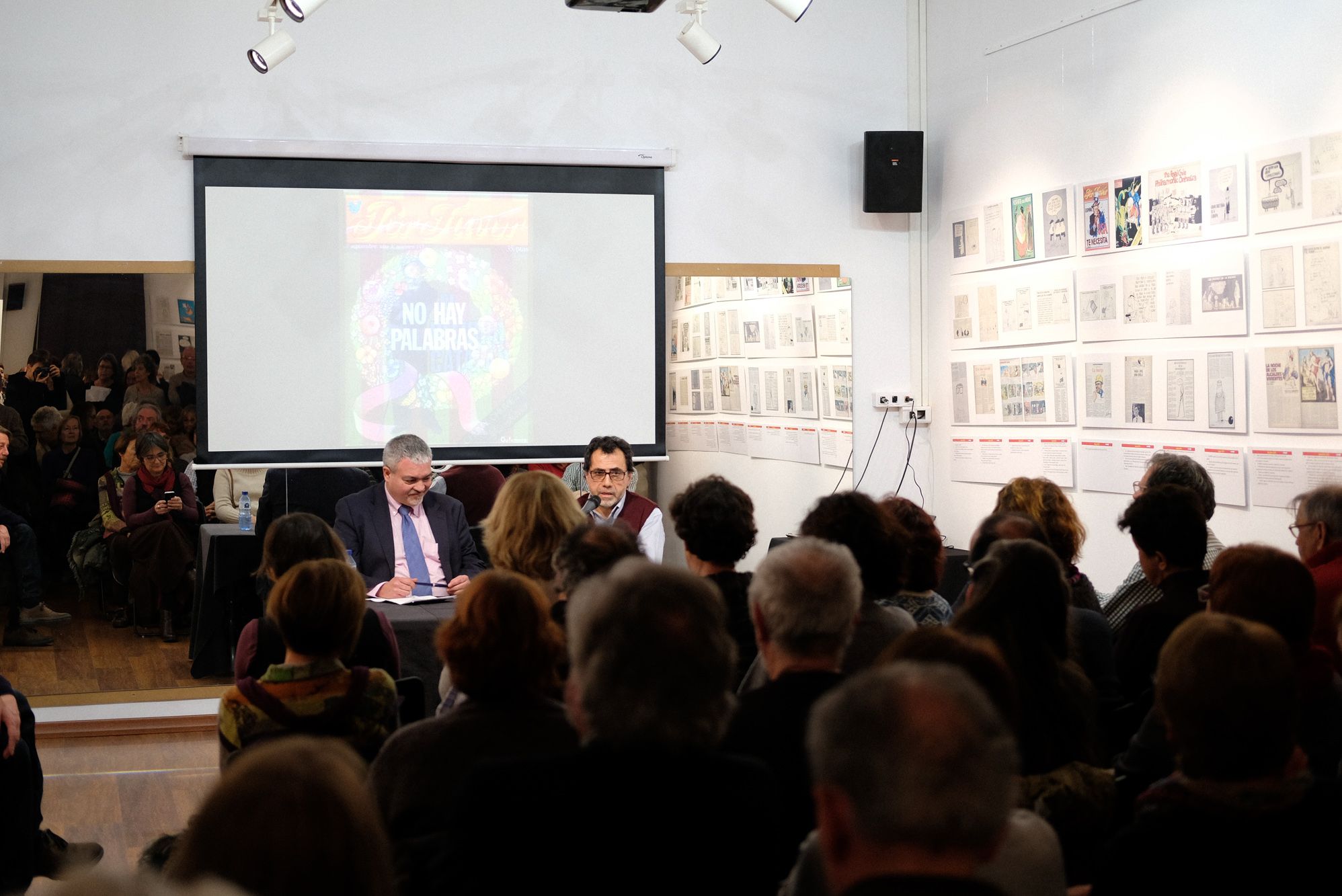 Moment de la inauguració FOTO: Ale Gómez