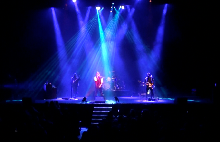 Antonio Orozco en la presentació del seu tema 'Único' al Teatre-Auditori FOTO: Mireia Puente