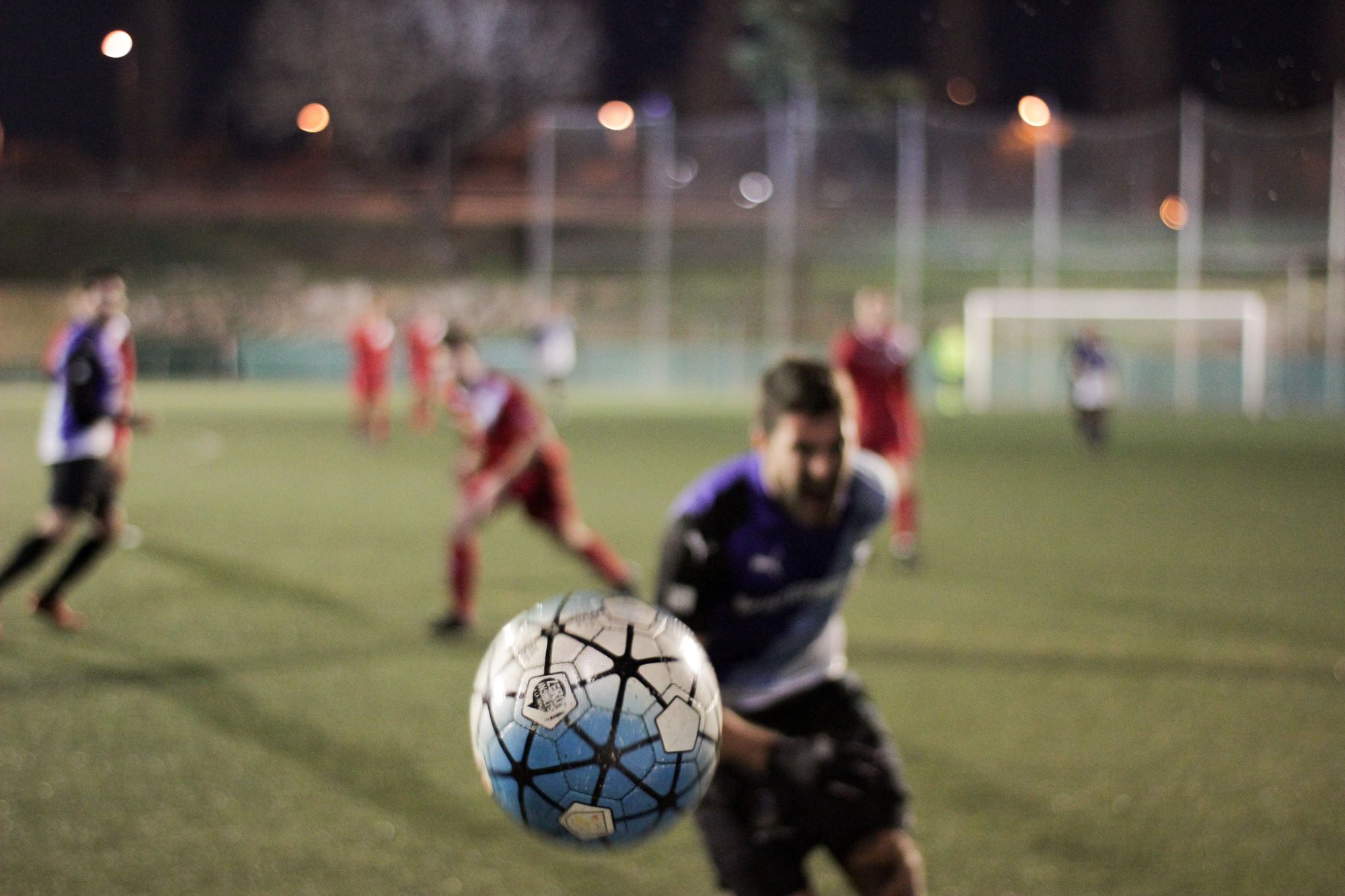 Partit de lliga. Junior FC-UD Unificación Bellvitge. FOTO: Ale Gómez