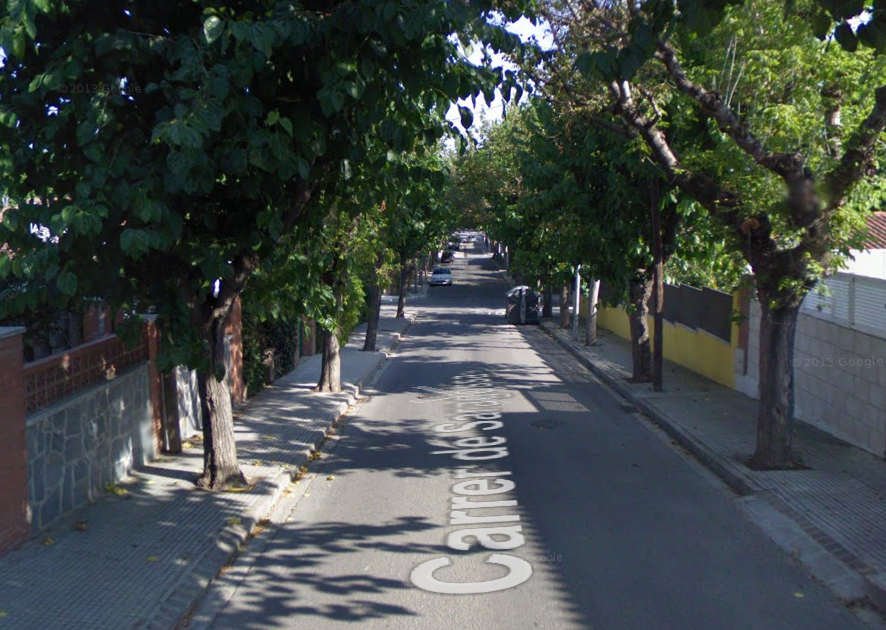 Al carrer Saragossa hi ha hagut dos robatoris FOTO: Google Maps 