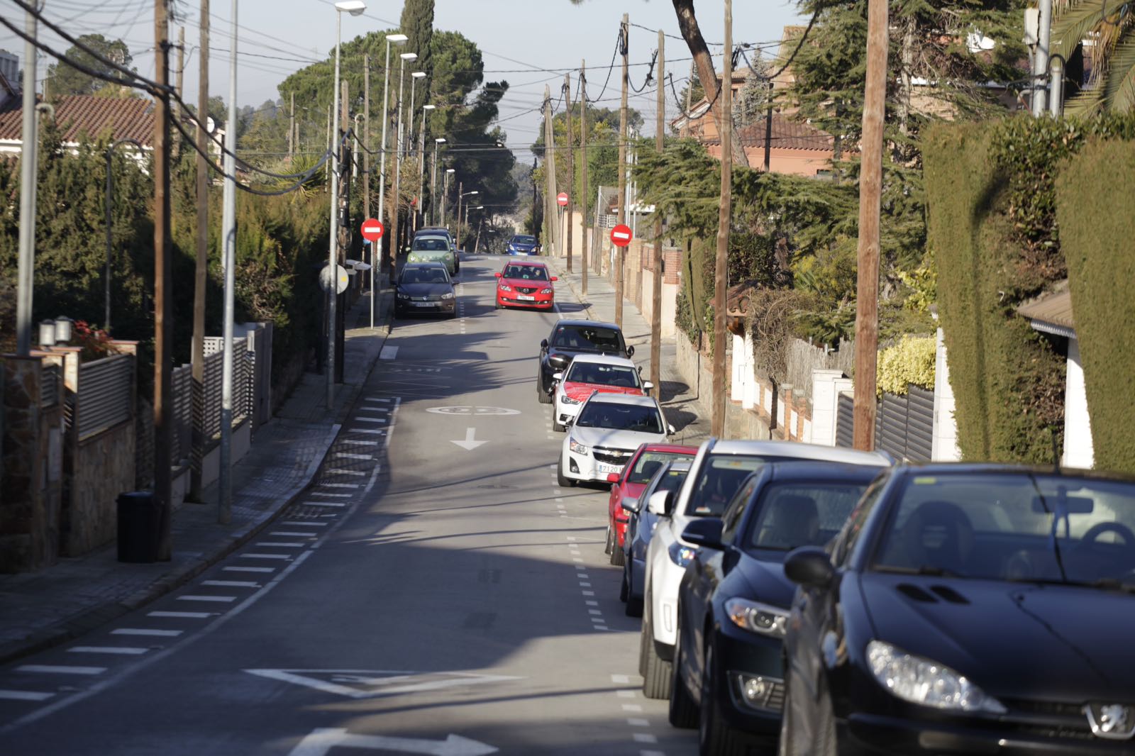 Lloc on ha passat l'accident FOTO: Artur Ribera 