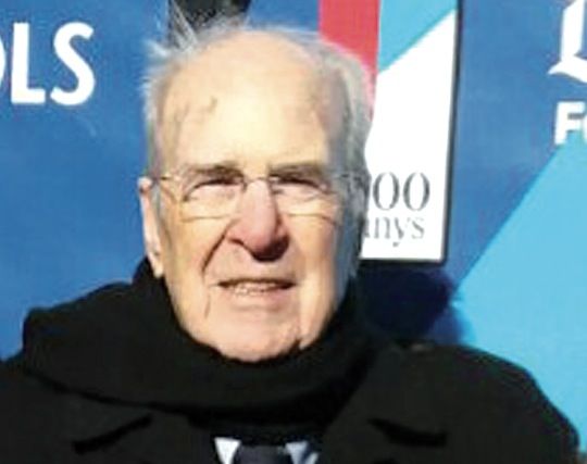 Joan Maragall va jugar a futbol al Junior FC, club del que n'és soci des de la dècada dels 40. FOTO: Cedida