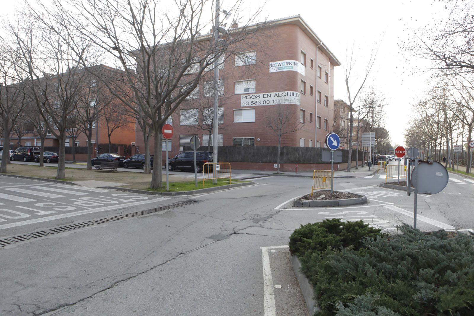 L'encreuament de Can Gatxet amb Can Picanyol FOTO: Artur Ribera 